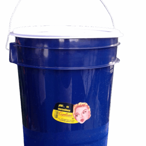 Cubeta de 10 litros con tapa
