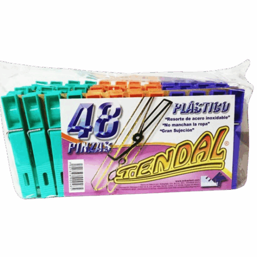 Pinza para Ropa Encaplas 48 pzs